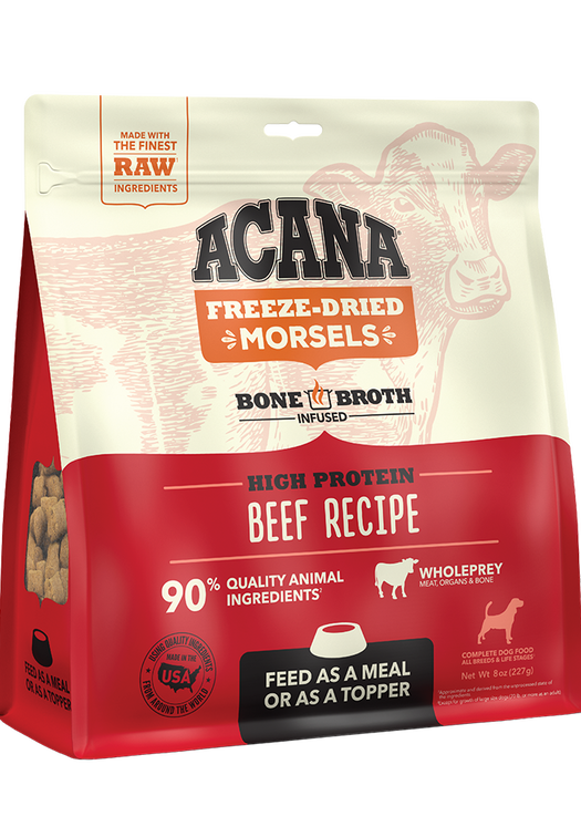 Freeze-Dried Food, Beef Recipe, Morsels